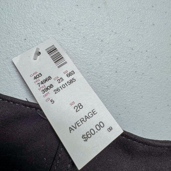 New Avenue Ponte Jeans Womens 28 Average Brown High Rise Stretch Office NWT $60 - Picture 9 of 16